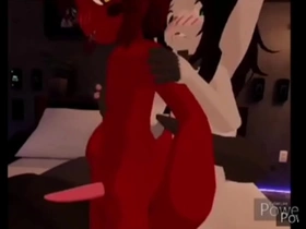 Cult get in 3 way in vrchat