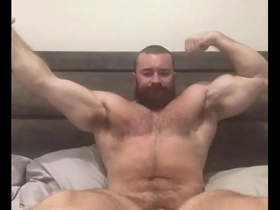 Beefbeast wes norton beefy hung bodybuilder musclebear big dick flexing alpha bull bear hot