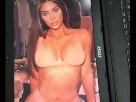 Kim kardashian cum tribute
