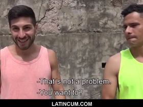 Latincum.com - straight latino boy & hot gay best friend fuck for cash
