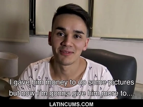 Latincums.com - young latino twink jonny sex with stranger for cash